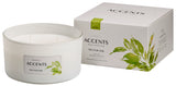 Glass Filled Scented 3 Wick Candle 75/137 - Tea For One