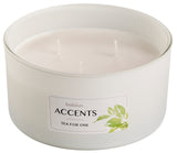Glass Filled Scented 3 Wick Candle 75/137 - Tea For One