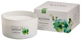 Glass Filled Scented 3 Wick Candle 75/137 - Garden Dreams