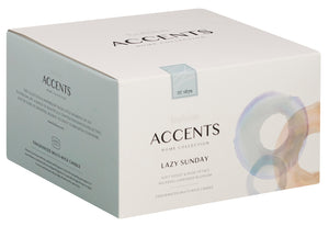 Glass Filled Scented 3 Wick Candle 75/137 - Lazy Sunday