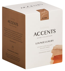 Glass Filled Scented Candle 92/76 - Lounge Luxury