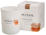 Glass Filled Scented Candle 92/76 - Lounge Luxury