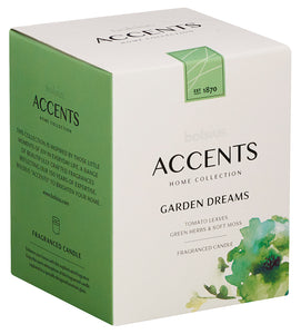 Glass Filled Scented Candle 92/76 - Garden Dreams