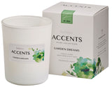 Glass Filled Scented Candle 92/76 - Garden Dreams