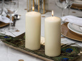 Bolsius Ivory Pillar Candle (Pack of 12) - 170mm x 70mm